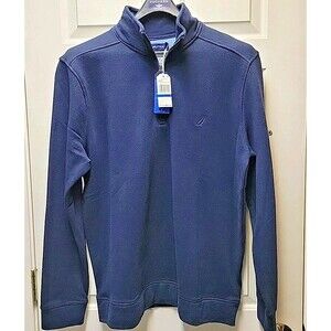 Nautica Men's Pique Fleece 1/4 Zip Pullover XL New with Tags - Super Soft